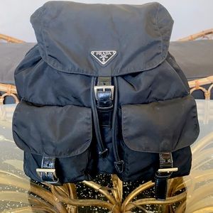 Prada Milano Tessuto Drawstring Backpack